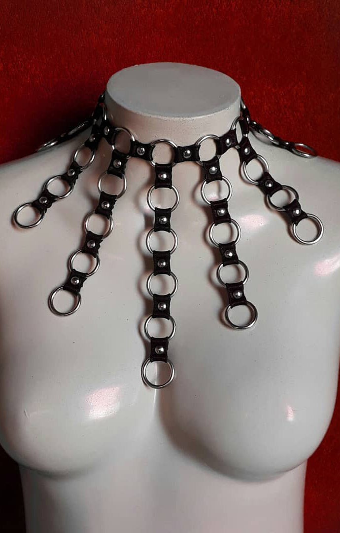 Light Wave Choker Rubber Light Reflection Choker
