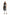 Plus-size black vegan-leather fringe capelet and belted long skirt set